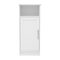 Flash Furniture Vega Cabinet Organizer w/Magnetic Closure Door, In-Cabinet Adjust Shelf, and Upper Open Shelf, Wht FS-VEGA-BATH-3-WH-GG - alternate 2